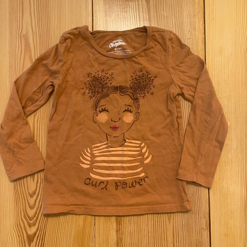4T toddler long sleeve shirt